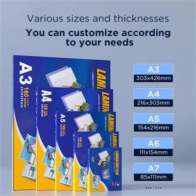 Laminating film, better preserve your learning materials